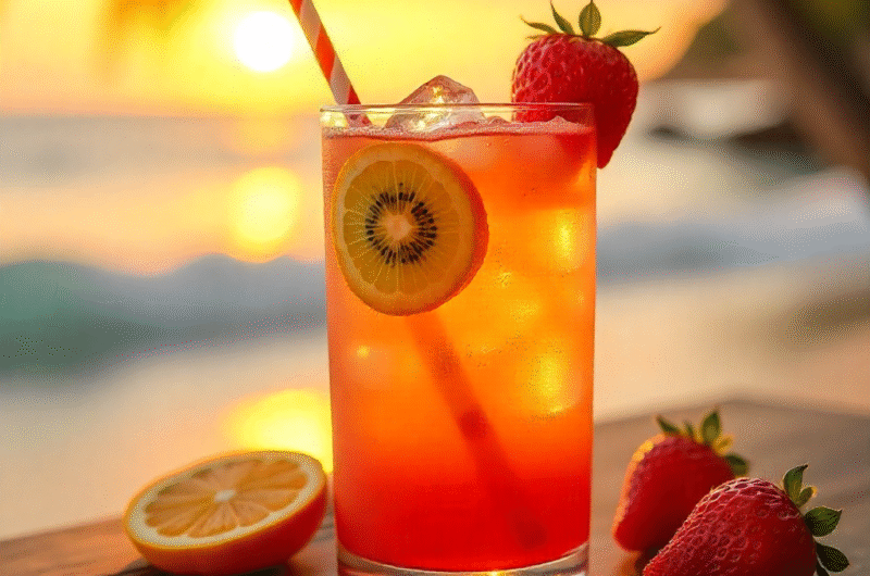 عصير تايم المنعش بالفواكه الطازجة